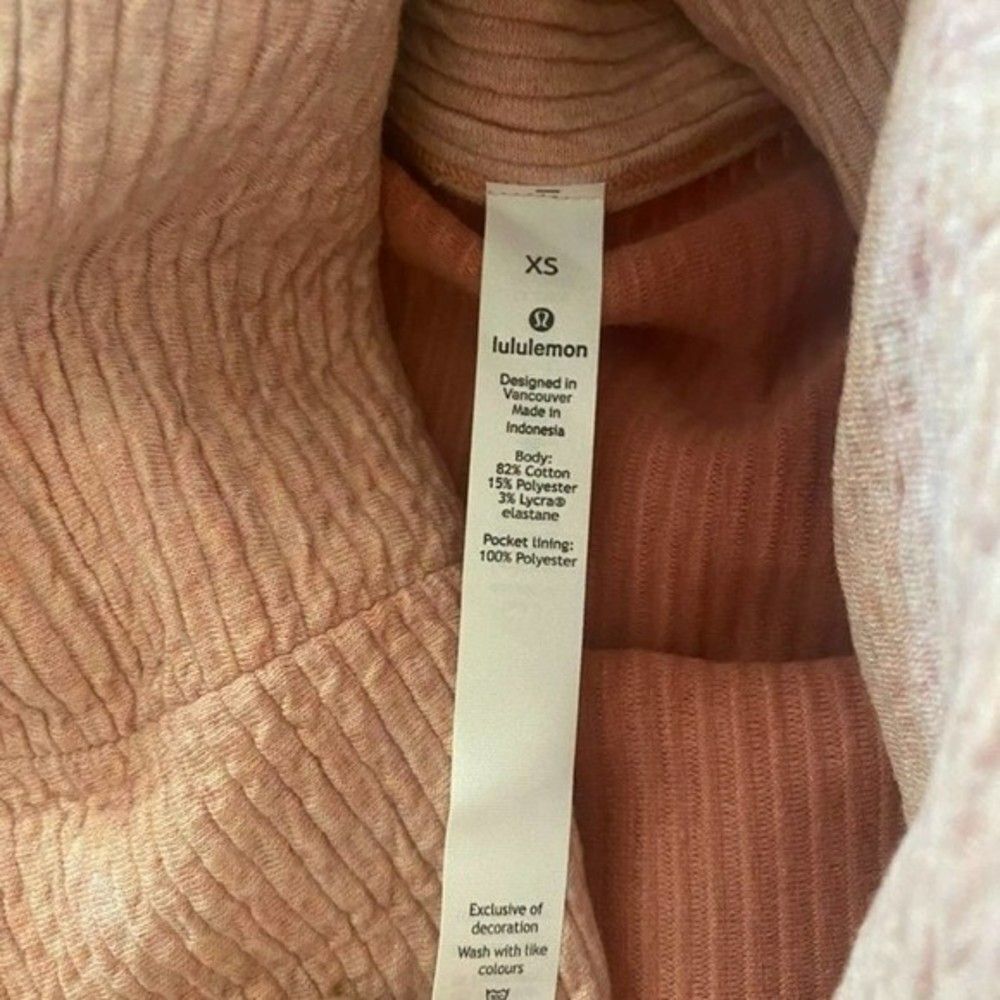 Lululemon Along The Way Knit Sweater Slouchy Dress Cowl Neck - Picture 7 of 7